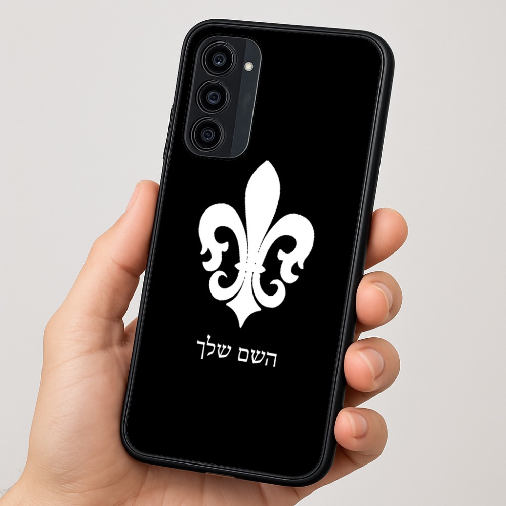 כיסוי בעיצוב אישי עם השם שלך לדגם - Motorola Moto G35 5G בעיצוב פרחי פרחים - צרפת