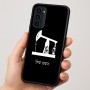 כיסוי בעיצוב אישי עם השם שלך לדגם - Motorola Moto G35 5G בעיצוב באר נפט