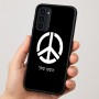 כיסוי בעיצוב אישי עם השם שלך לדגם - Motorola Moto G35 5G בעיצוב סמל השלום