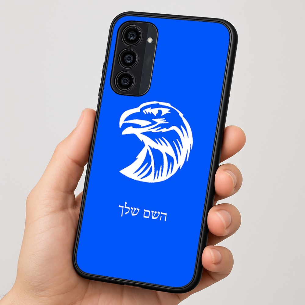 כיסוי בעיצוב אישי עם השם שלך לדגם - Motorola Moto G35 5G בעיצוב ראש נשר