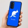 כיסוי בעיצוב אישי עם השם שלך לדגם - Motorola Moto G35 5G בעיצוב קנגורו