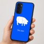 כיסוי בעיצוב אישי עם השם שלך לדגם - Motorola Moto G35 5G בעיצוב חזיר