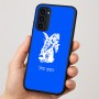 כיסוי בעיצוב אישי עם השם שלך לדגם - Motorola Moto G35 5G בעיצוב ארנב מחזיק גזר