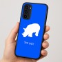 כיסוי בעיצוב אישי עם השם שלך לדגם - Motorola Moto G35 5G בעיצוב קרנף