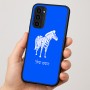 כיסוי בעיצוב אישי עם השם שלך לדגם - Motorola Moto G35 5G בעיצוב זברה