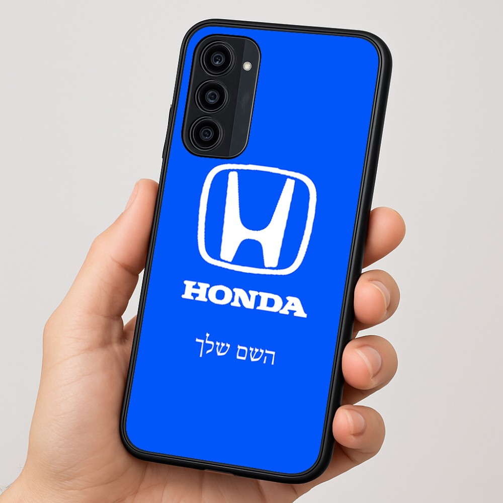 כיסוי בעיצוב אישי עם השם שלך לדגם - Motorola Moto G35 5G בעיצוב הונדה 2