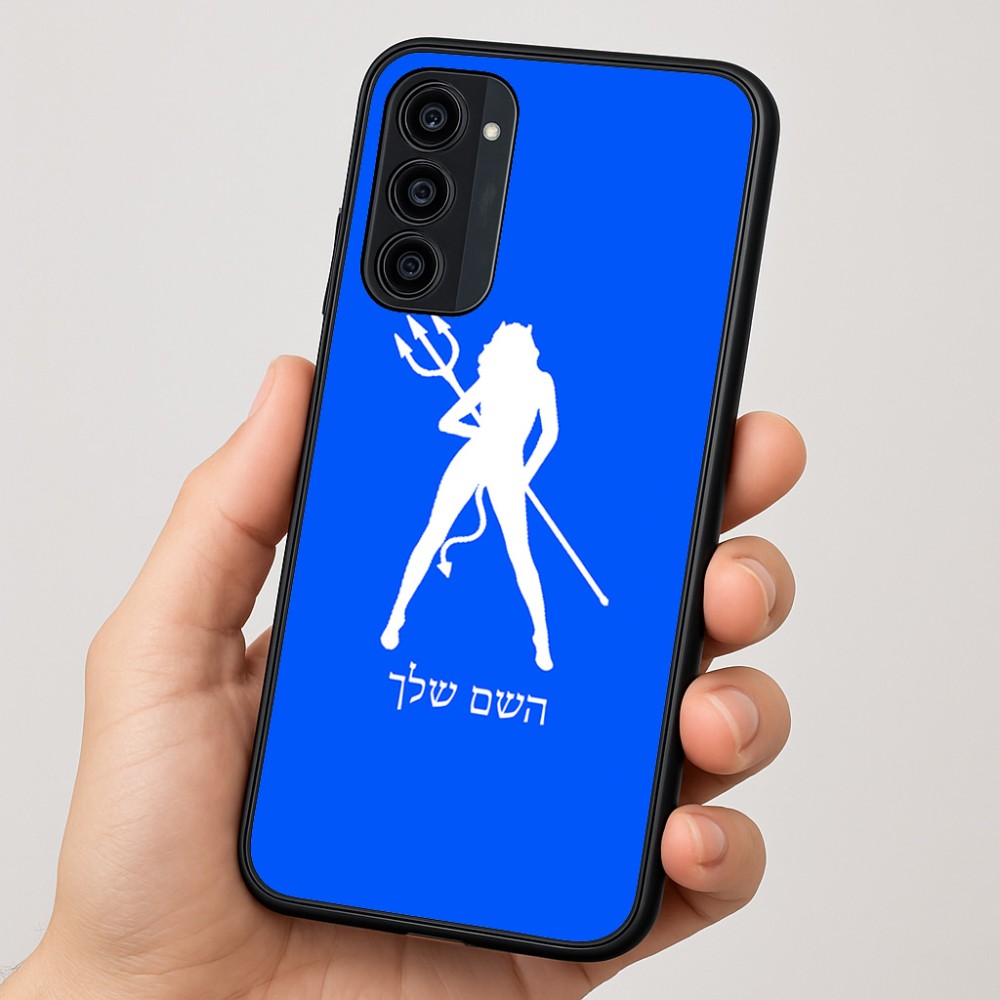 כיסוי בעיצוב אישי עם השם שלך לדגם - Motorola Moto G35 5G בעיצוב אישה שטן