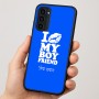 כיסוי בעיצוב אישי עם השם שלך לדגם - Motorola Moto G35 5G בעיצוב נשקי את חבר שלי