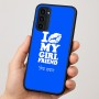 כיסוי בעיצוב אישי עם השם שלך לדגם - Motorola Moto G35 5G בעיצוב לנשק את החברה שלי