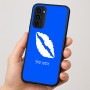 כיסוי בעיצוב אישי עם השם שלך לדגם - Motorola Moto G35 5G בעיצוב שפתיים - נשיקה