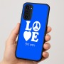 כיסוי בעיצוב אישי עם השם שלך לדגם - Motorola Moto G35 5G בעיצוב אהבה