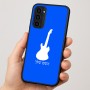 כיסוי בעיצוב אישי עם השם שלך לדגם - Motorola Moto G35 5G בעיצוב גיטרה