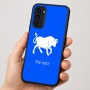 כיסוי בעיצוב אישי עם השם שלך לדגם - Motorola Moto G35 5G בעיצוב מזלות - שור