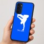 כיסוי בעיצוב אישי עם השם שלך לדגם - Motorola Moto G35 5G בעיצוב ברייקדאנס