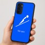 כיסוי בעיצוב אישי עם השם שלך לדגם - Motorola Moto G35 5G בעיצוב קפיצת סקי אולימפית