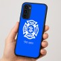 כיסוי בעיצוב אישי עם השם שלך לדגם - Motorola Moto G35 5G בעיצוב כבאי - תגית