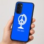 כיסוי בעיצוב אישי עם השם שלך לדגם - Motorola Moto G35 5G בעיצוב גלובוסי שלום