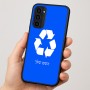 כיסוי בעיצוב אישי עם השם שלך לדגם - Motorola Moto G35 5G בעיצוב למחזר