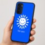 כיסוי בעיצוב אישי עם השם שלך לדגם - Motorola Moto G35 5G בעיצוב שמש