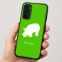 כיסוי בעיצוב אישי עם השם שלך לדגם - Motorola Moto G35 5G בעיצוב קרנף