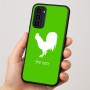 כיסוי בעיצוב אישי עם השם שלך לדגם - Motorola Moto G35 5G בעיצוב תרנגול