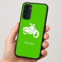 כיסוי בעיצוב אישי עם השם שלך לדגם - Motorola Moto G35 5G בעיצוב הארלי-דיווידסון