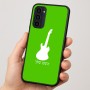 כיסוי בעיצוב אישי עם השם שלך לדגם - Motorola Moto G35 5G בעיצוב גיטרה