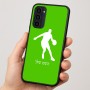כיסוי בעיצוב אישי עם השם שלך לדגם - Motorola Moto G35 5G בעיצוב שחקן כדורסל