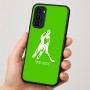 כיסוי בעיצוב אישי עם השם שלך לדגם - Motorola Moto G35 5G בעיצוב שחקן הוקי