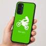 כיסוי בעיצוב אישי עם השם שלך לדגם - Motorola Moto G35 5G בעיצוב מוטוקרוס