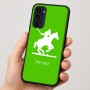 כיסוי בעיצוב אישי עם השם שלך לדגם - Motorola Moto G35 5G בעיצוב שחקן פולו - סוס