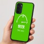 כיסוי בעיצוב אישי עם השם שלך לדגם - Motorola Moto G35 5G בעיצוב מיכל של בירה