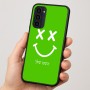 כיסוי בעיצוב אישי עם השם שלך לדגם - Motorola Moto G35 5G בעיצוב סמיילי
