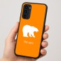כיסוי בעיצוב אישי עם השם שלך לדגם - Motorola Moto G35 5G בעיצוב דוב