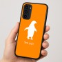 כיסוי בעיצוב אישי עם השם שלך לדגם - Motorola Moto G35 5G בעיצוב פינגווין