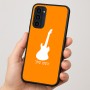 כיסוי בעיצוב אישי עם השם שלך לדגם - Motorola Moto G35 5G בעיצוב גיטרה