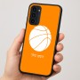 כיסוי בעיצוב אישי עם השם שלך לדגם - Motorola Moto G35 5G בעיצוב כדורסל