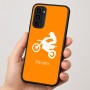 כיסוי בעיצוב אישי עם השם שלך לדגם - Motorola Moto G35 5G בעיצוב מוטוקרוס