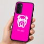 כיסוי בעיצוב אישי עם השם שלך לדגם - Motorola Moto G35 5G בעיצוב פרצוף בולדוג
