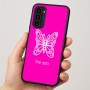 כיסוי בעיצוב אישי עם השם שלך לדגם - Motorola Moto G35 5G בעיצוב פרפר