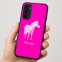 כיסוי בעיצוב אישי עם השם שלך לדגם - Motorola Moto G35 5G בעיצוב זברה