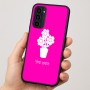 כיסוי בעיצוב אישי עם השם שלך לדגם - Motorola Moto G35 5G בעיצוב פרח