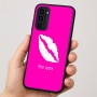 כיסוי בעיצוב אישי עם השם שלך לדגם - Motorola Moto G35 5G בעיצוב שפתיים - נשיקה