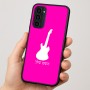 כיסוי בעיצוב אישי עם השם שלך לדגם - Motorola Moto G35 5G בעיצוב גיטרה