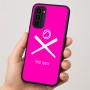כיסוי בעיצוב אישי עם השם שלך לדגם - Motorola Moto G35 5G בעיצוב כדור בסיס