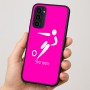 כיסוי בעיצוב אישי עם השם שלך לדגם - Motorola Moto G35 5G בעיצוב כדורגל אולימפי