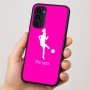 כיסוי בעיצוב אישי עם השם שלך לדגם - Motorola Moto G35 5G בעיצוב שחקנית כדורגל - אישה