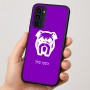 כיסוי בעיצוב אישי עם השם שלך לדגם - Motorola Moto G35 5G בעיצוב פרצוף בולדוג