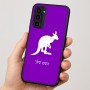 כיסוי בעיצוב אישי עם השם שלך לדגם - Motorola Moto G35 5G בעיצוב קנגורו