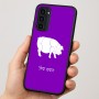 כיסוי בעיצוב אישי עם השם שלך לדגם - Motorola Moto G35 5G בעיצוב חזיר
